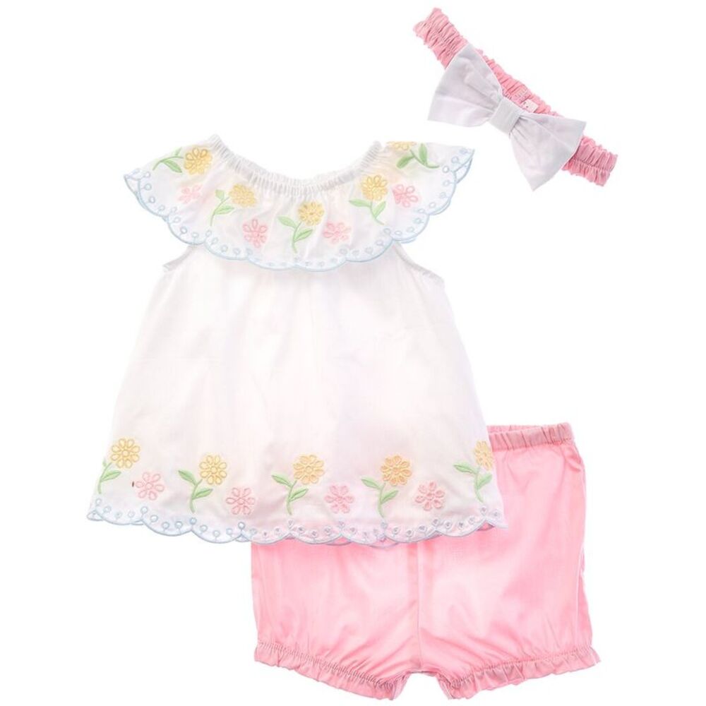 Little Me Multi Eyelet Sunsuit Headband